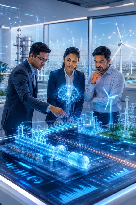 Energy and asset insights using AI for industrial cost control and performance monitoring
