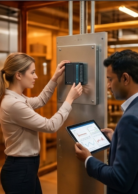 Industry IoT implementation across connected devices and operations