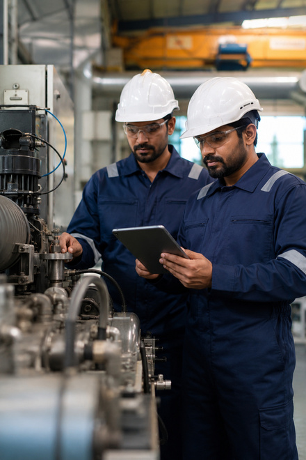 Predictive maintenance using industrial AI for equipment health monitoring