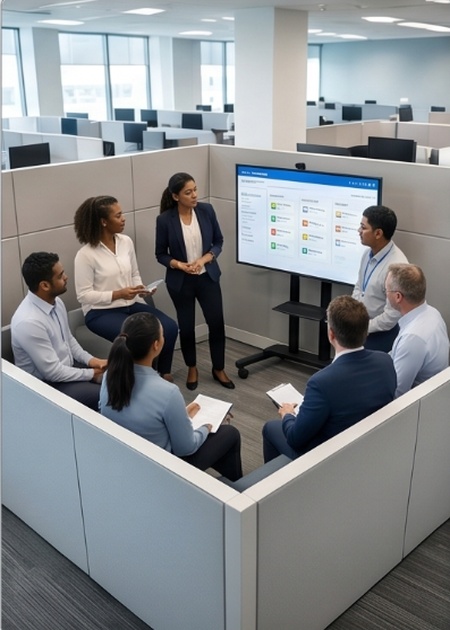 Managed IT services monitoring support and operations governance