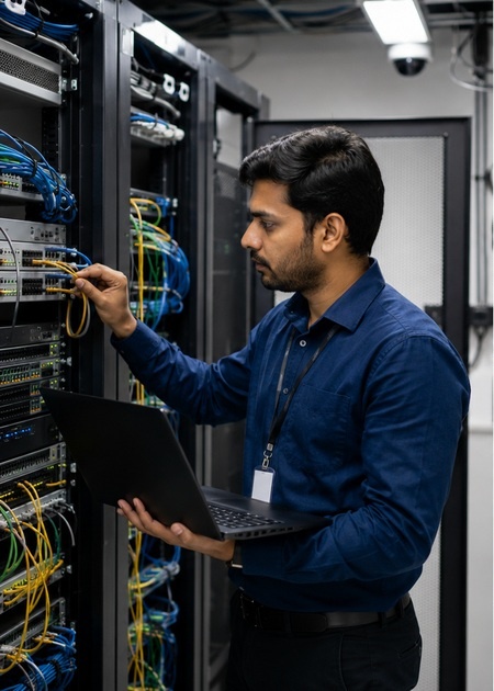 Network security control and traffic monitoring