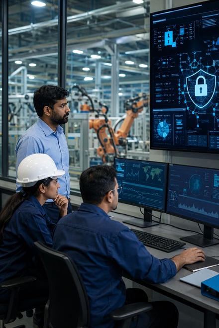 AI powered OT IoT and IIoT security monitoring