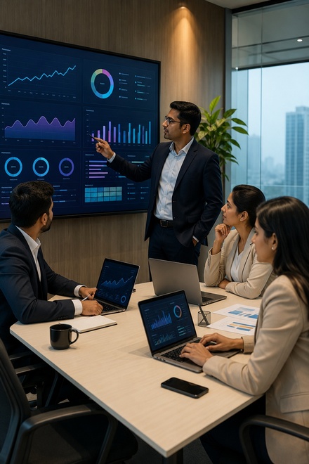 AI powered performance insights and predictive KPI intelligence