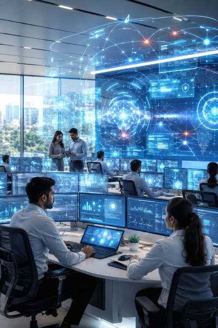 AI powered SOC and NOC intelligence operations