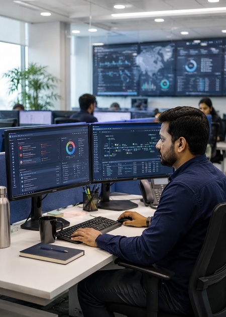 NOC and SOC operations monitoring