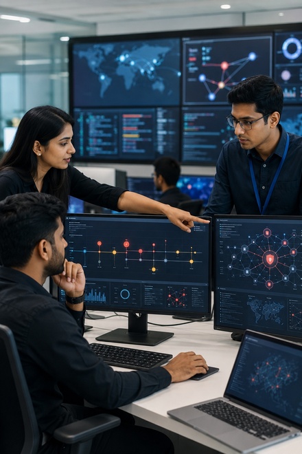 AI threat correlation and security event analysis